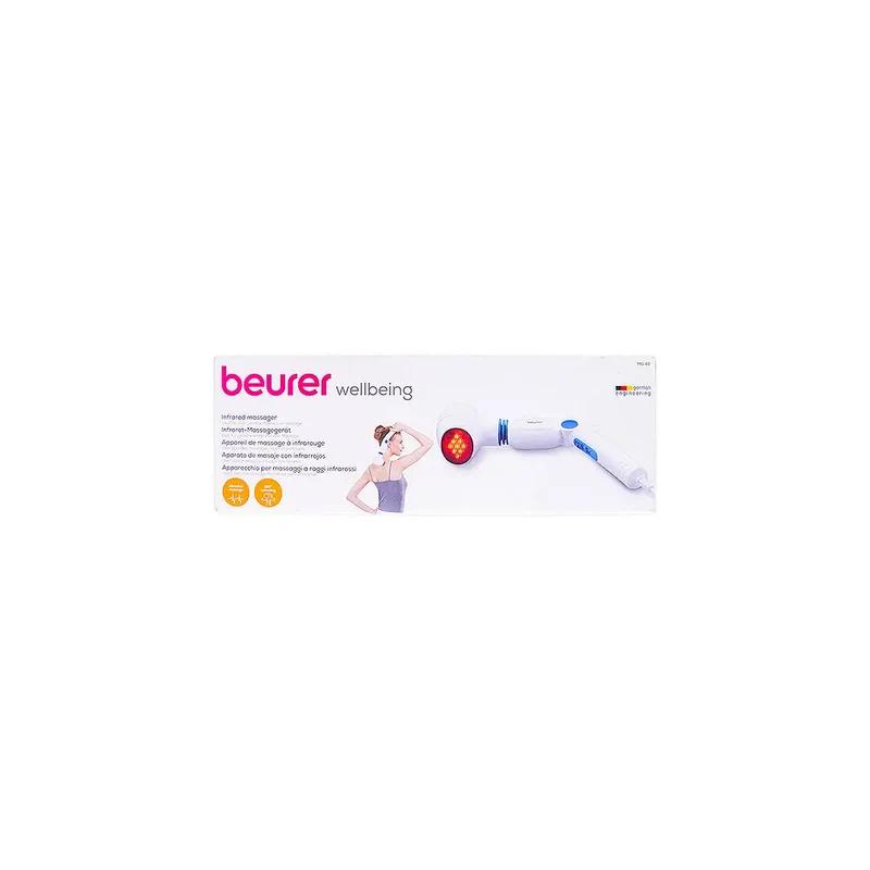 Beurer Infrared 180 Massager+4 Attachments-MG40