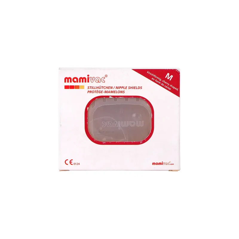 Mamivac Nipple Shields Cherry Shape 22mm 2Pcs-M