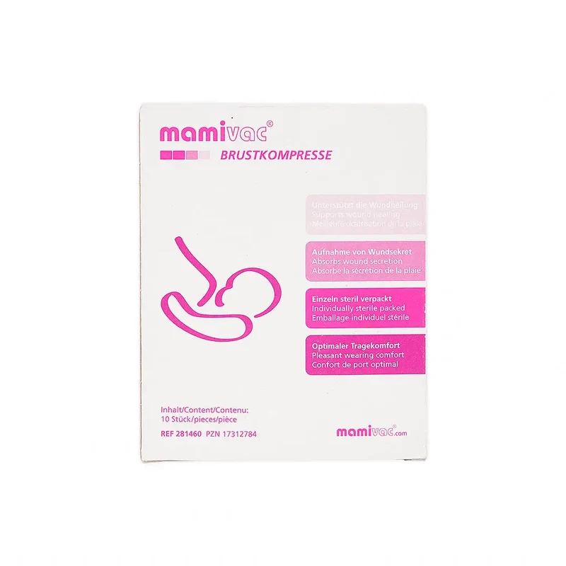 Mamivac Breast Compress Pads 10Pcs