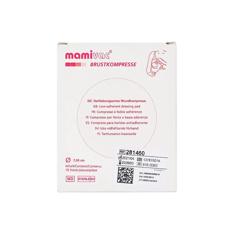 Mamivac Breast Compress Pads 10Pcs