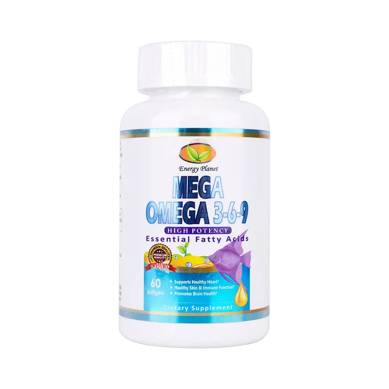 Energy Planet Mega Omega 3-6-9 60 Softgels