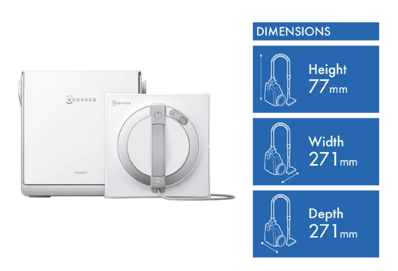 Ecovacs Winbot W2 Pro OMNI Robotic Window Cleaner