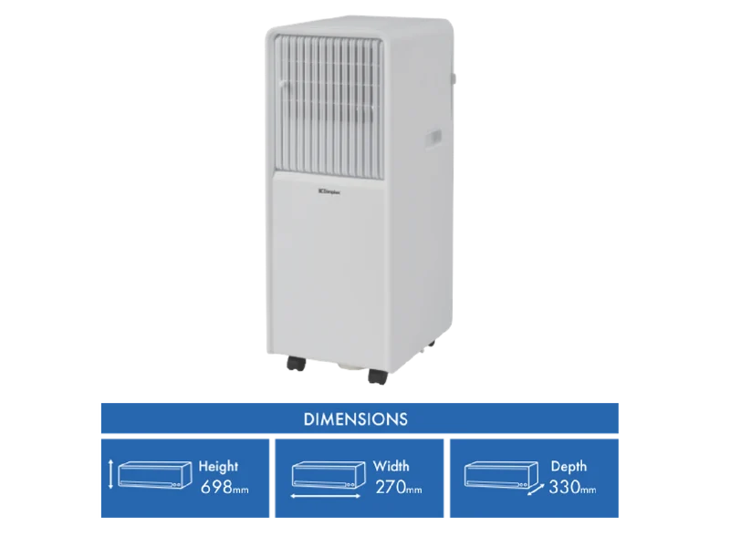 Dimplex 3.5kW Recycled Portable AC w/ Wi-Fi & Dehumidifier