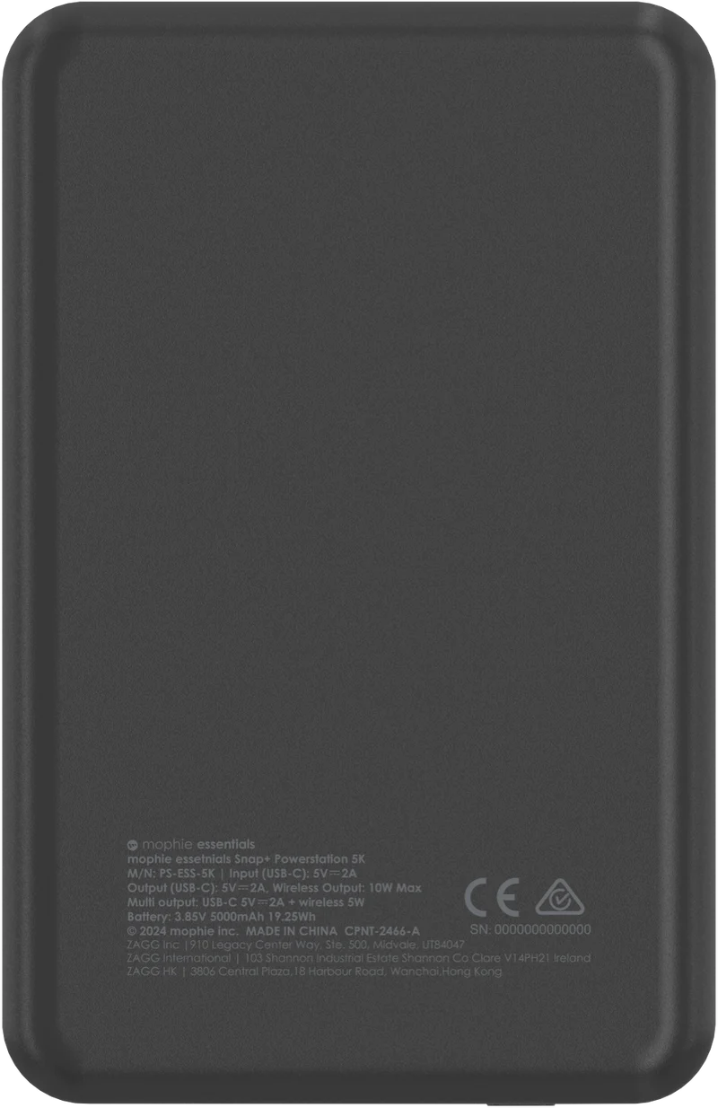 Mophie Essentials Snap+ PowerStation Stand 5K Black
