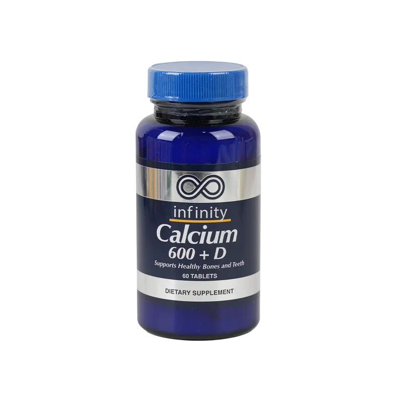 Infinity Calcium 600+D 60 Tablets
