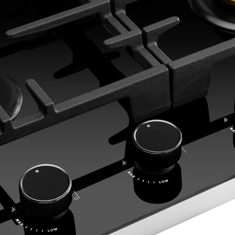 Omega 60cm Gas on Glass Cooktop
