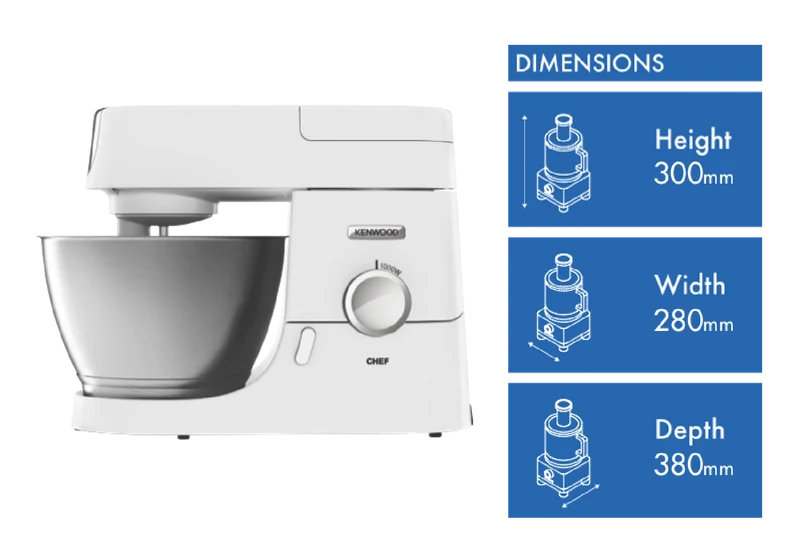 Kenwood Chef Kitchen Machine White