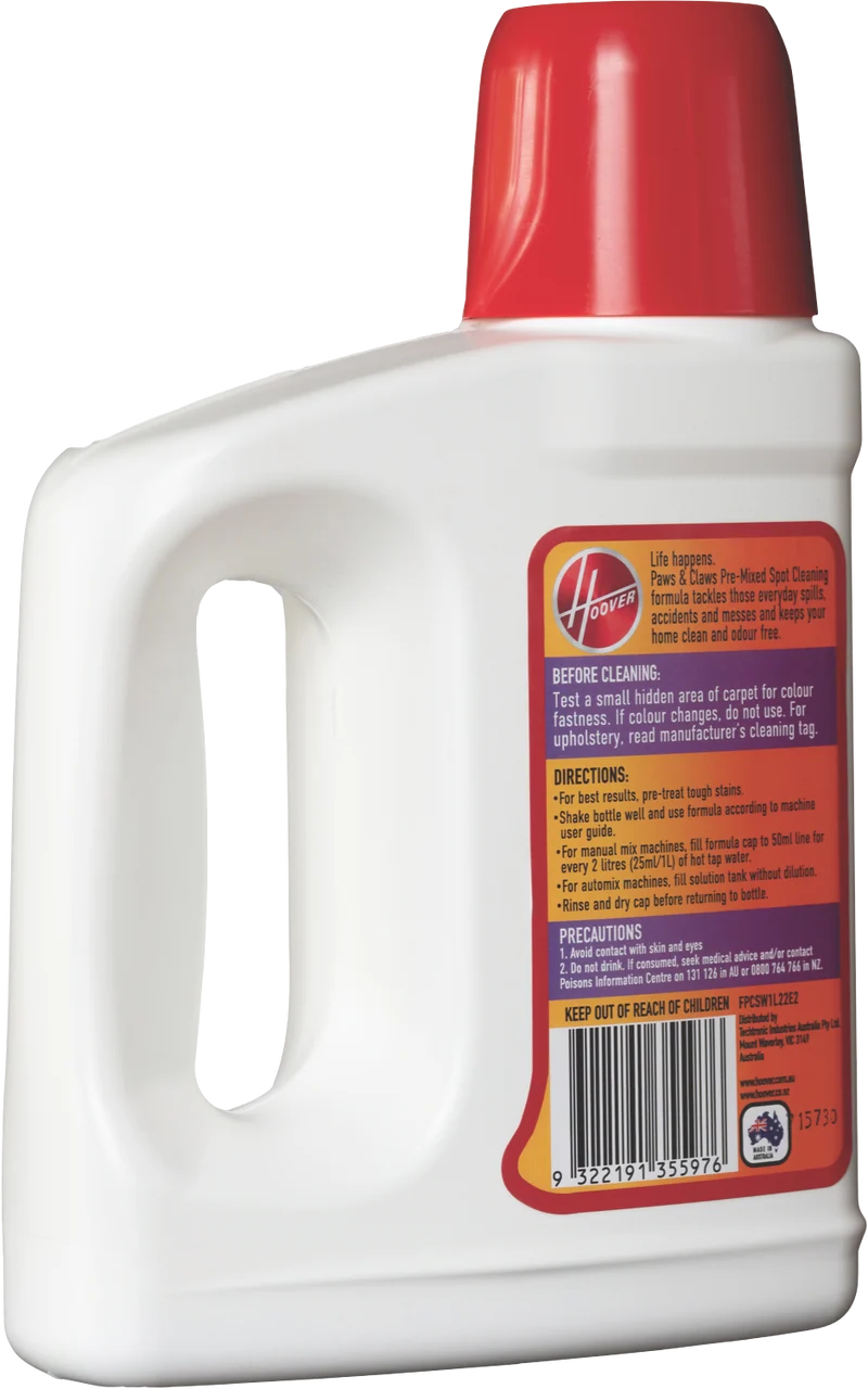 Hoover Paws & Claws Spot Solution 1L