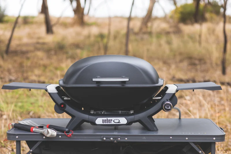 Weber Q 2000N LP Midnight Black