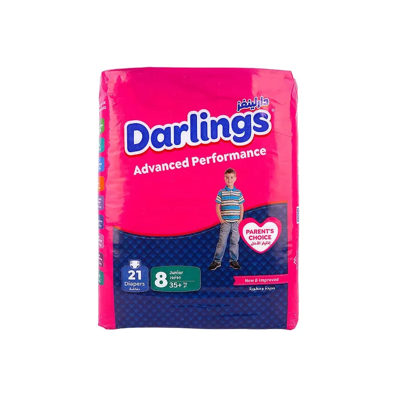 Darlings No.8 Baby Diaper 21pcs (35+kg)