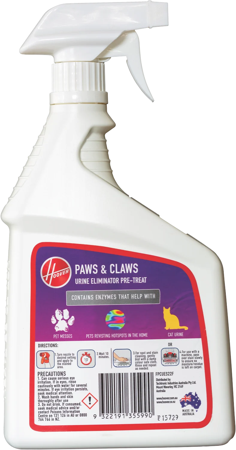Hoover Paws & Claws Urine Eliminator Pre Treat Spray