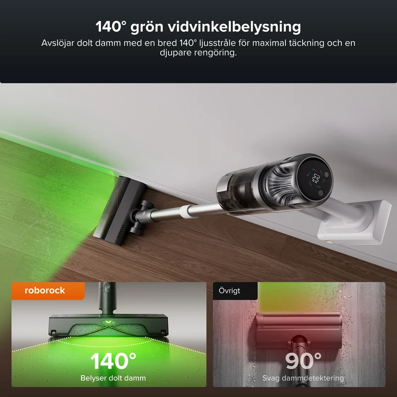 Roborock H60 Hub Pro sladdlös dammsugare med sugstation