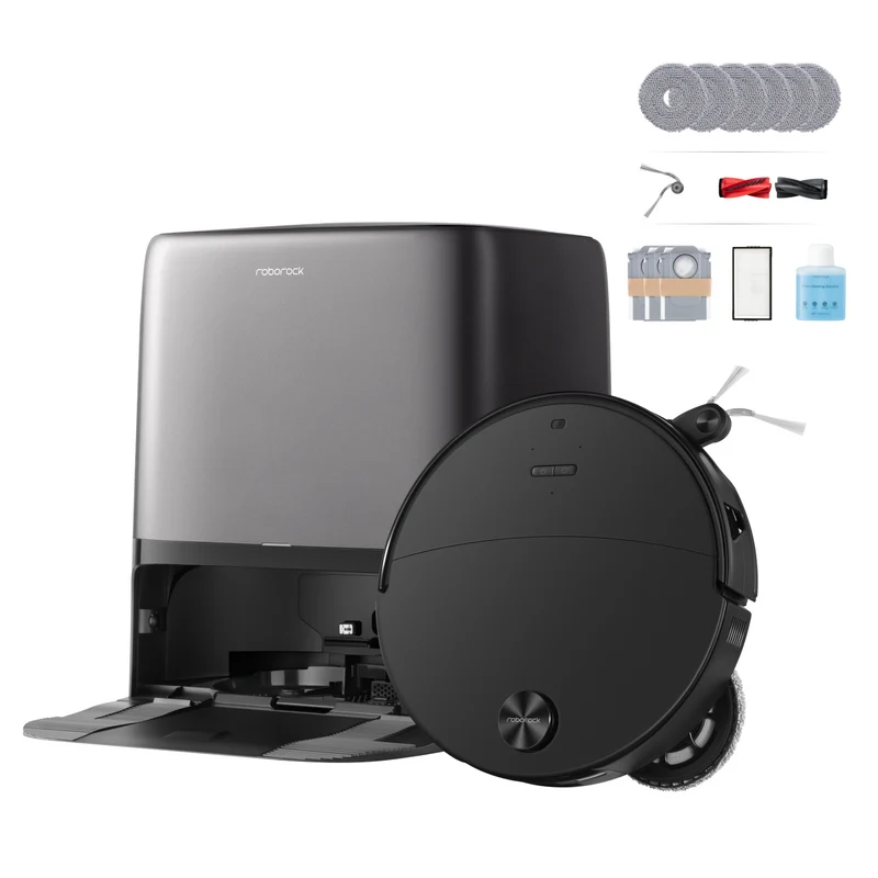 Roborock Saros 20 Neo är en robotdammsugare och mopp med hetvattenmoppning och en intelligent laddningsstation