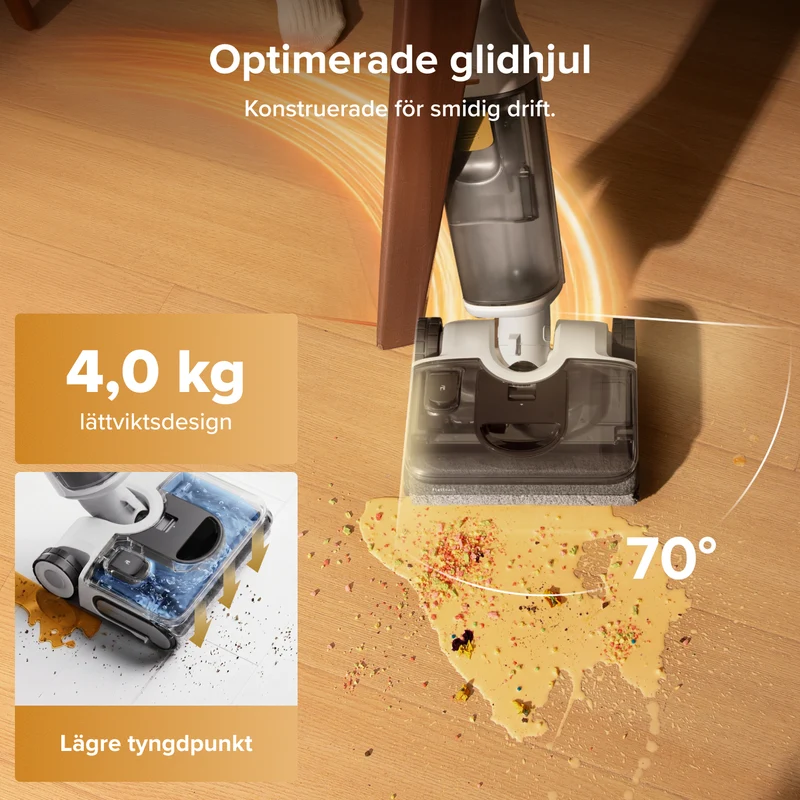 Roborock F25 GT Gen 2 / F25 RT Gen2 Smart våt- och torrdammsugare med rengöring utan trassel