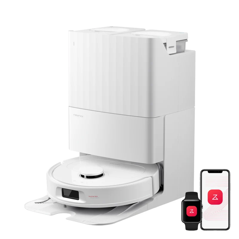 Roborock Qrevo S Pro robotdammsugare med mopp – 18 500 Pa sugkraft och multifunktionell laddningsstation