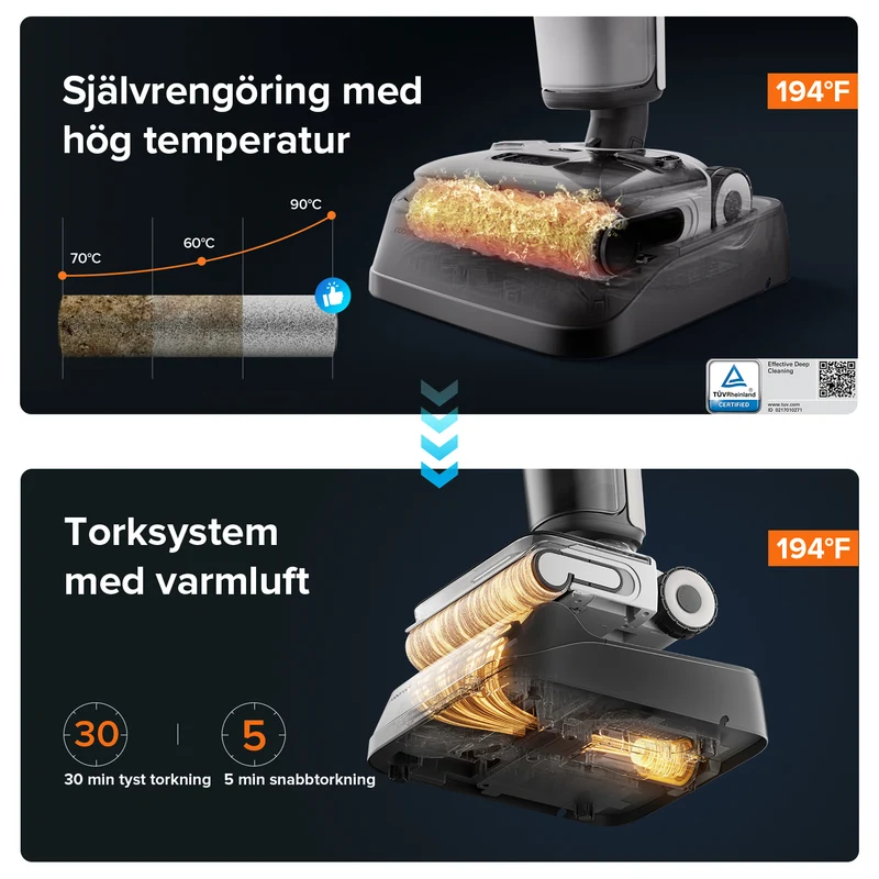 Roborock F25 ALT våt- och torrdammsugare