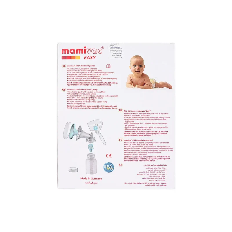 Mamivac Easy Manual Breast Pump