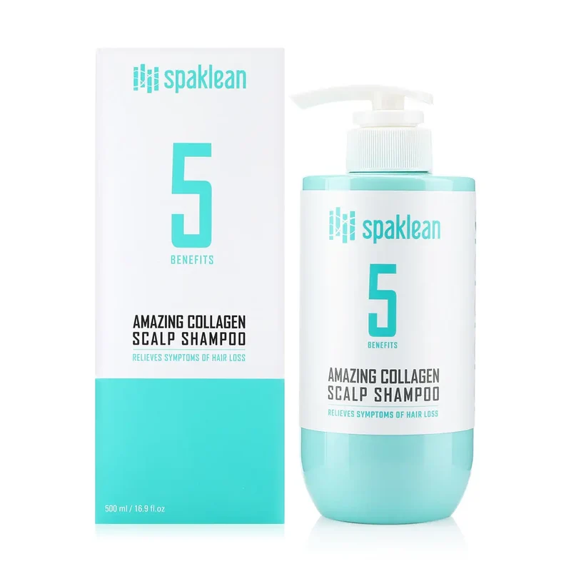 Spaklean Amazing Collagen Scalp Shampoo 500Ml Pump