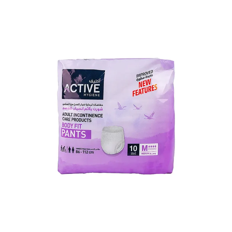 Active Hygiene Shorts 86-112cm 10Pcs-M