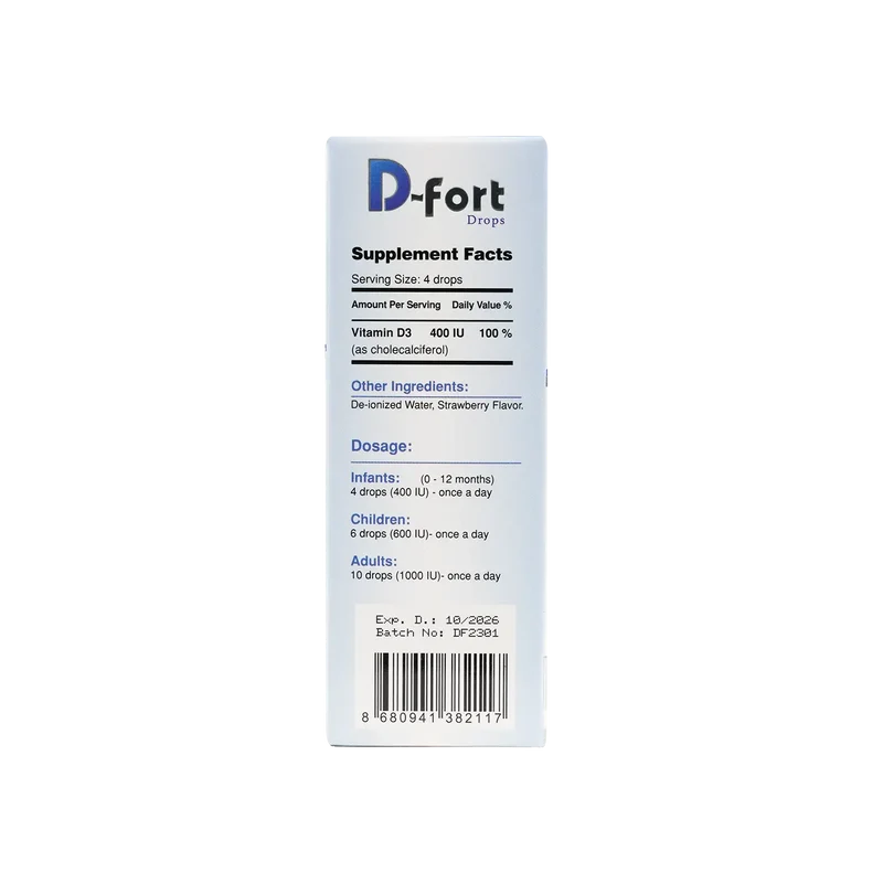 Vit D-Fort Drops 50ml