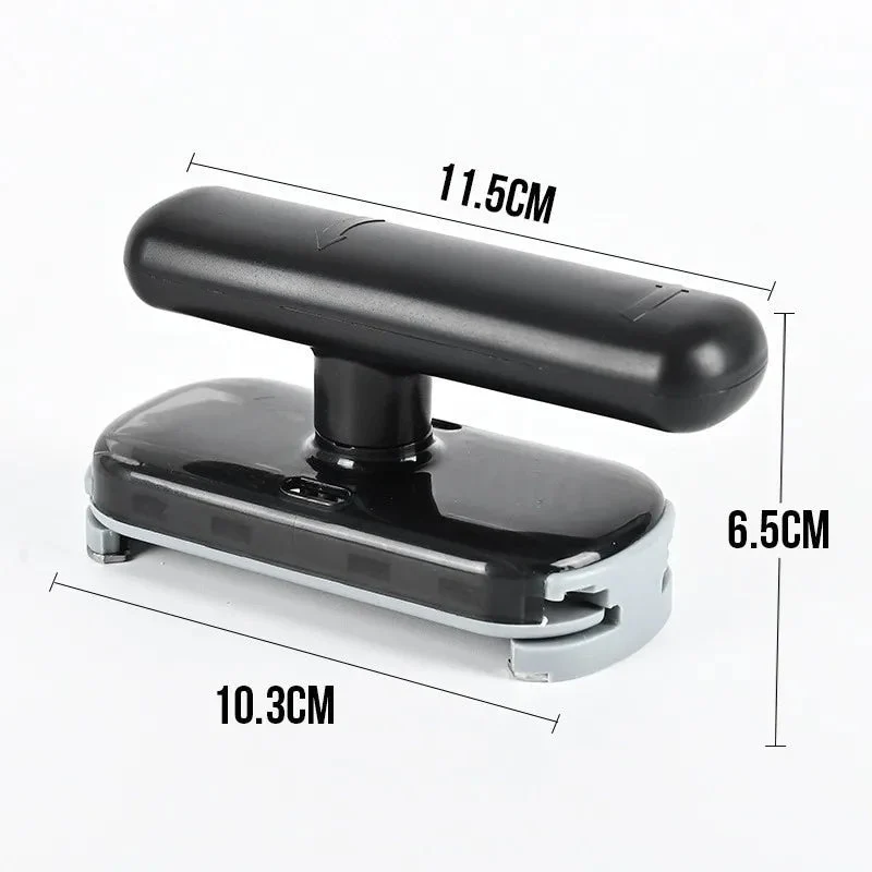 2-i-1 Dåseåbner til Dåser, Flasker & Glas | Ergonomisk, skridsikker Håndtag | Sikker med glatte Kanter | Kompakt & Bærbar