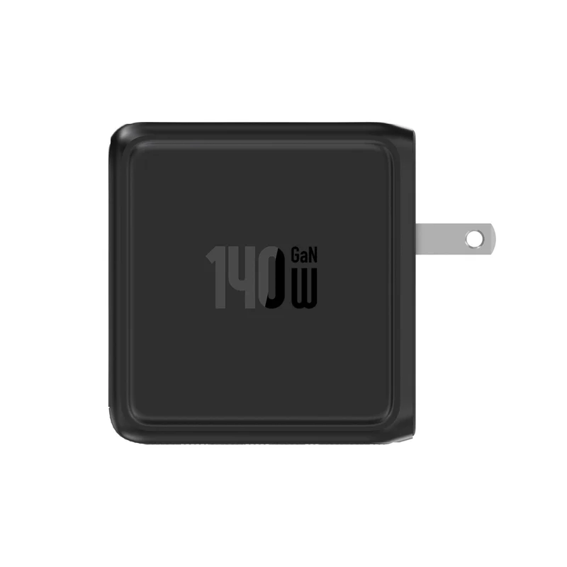 USB-C Laptop Oplader 140W med 4 porte og LCD-skærm