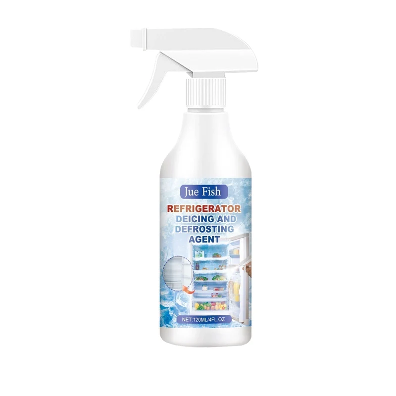 Aftørringsspray 118 ml til is og frost | Hurtig afrimning til køleskab, fryser og bilruder | Ned til -30 °C