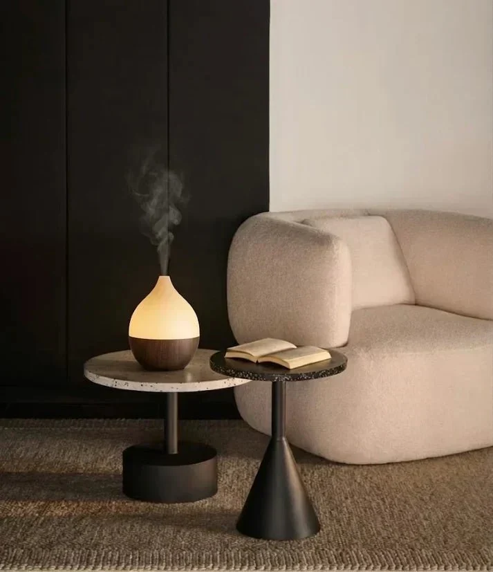 Mini Aroma Diffuser med 100 ml Beholder, Kold Tåge og Søvnfunktion