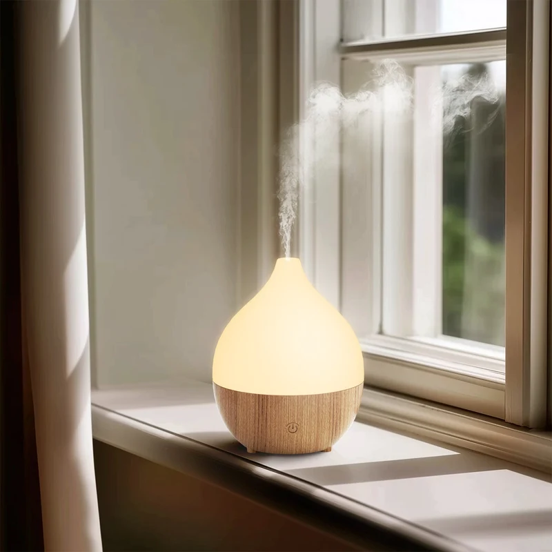 Mini Aroma Diffuser med 100 ml Beholder, Kold Tåge og Søvnfunktion