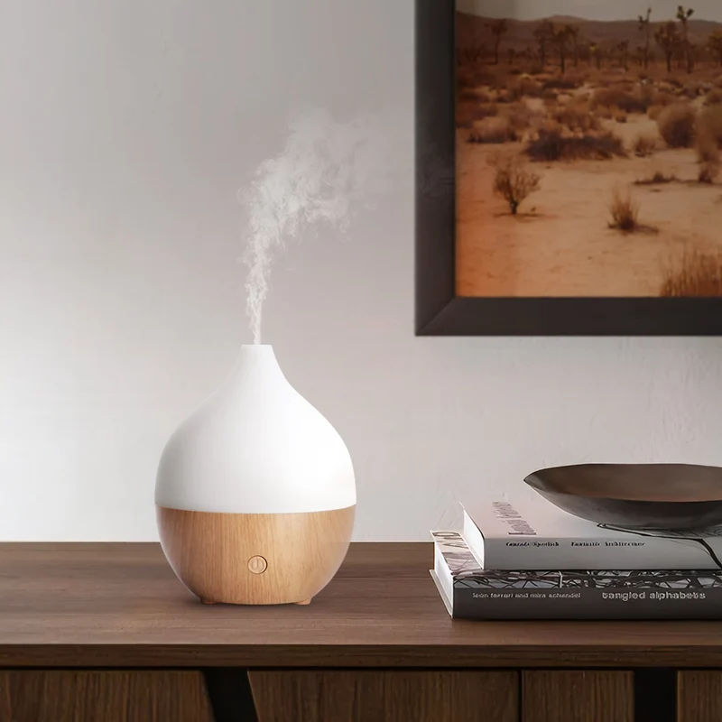 Mini Aroma Diffuser med 100 ml Beholder, Kold Tåge og Søvnfunktion