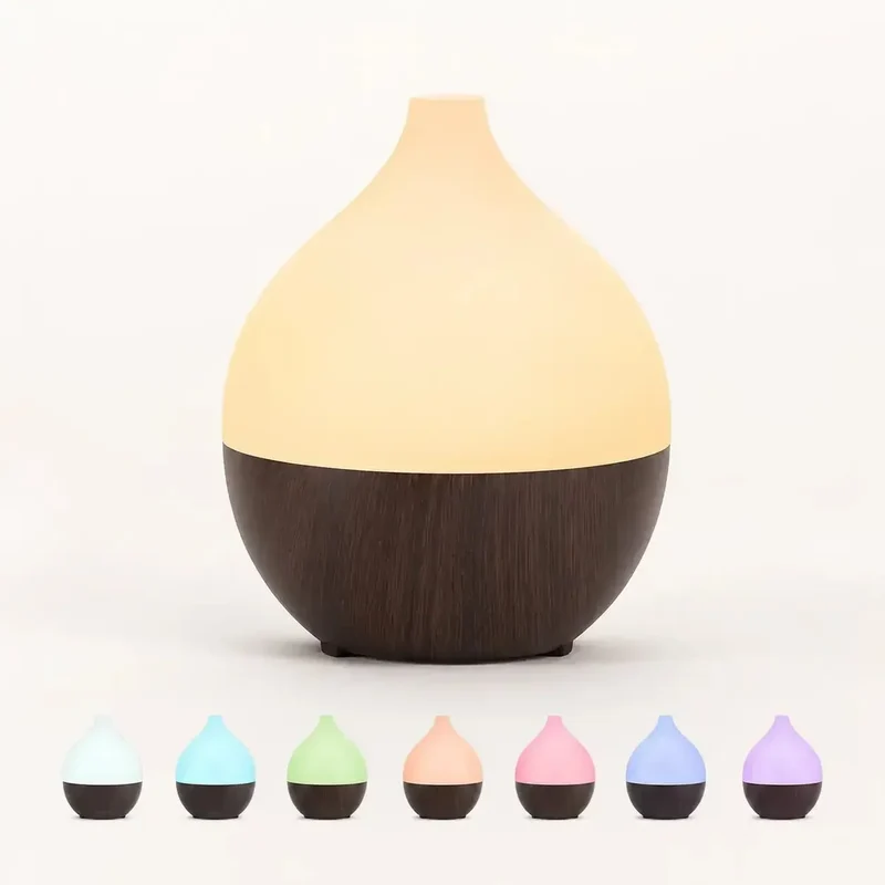 Mini Aroma Diffuser med 100 ml Beholder, Kold Tåge og Søvnfunktion