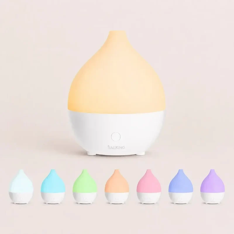 Mini Aroma Diffuser med 100 ml Beholder, Kold Tåge og Søvnfunktion