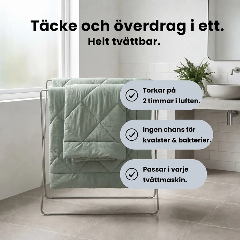 EasySleep® Täcke – Det snabbtorkande 2-i-1 täcket