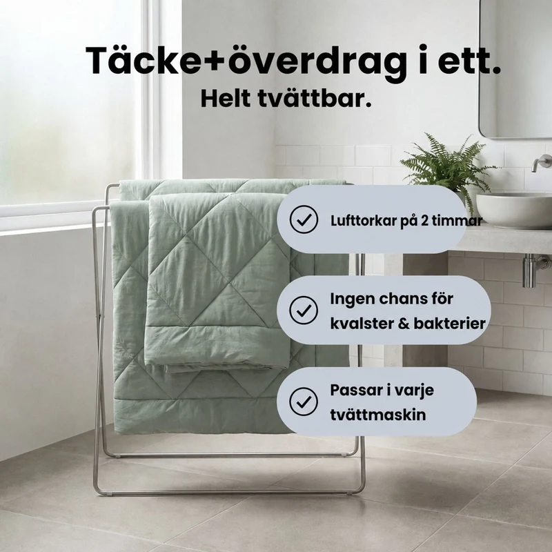 EasySleep® Täcke – Det snabbtorkande 2-i-1 täcket