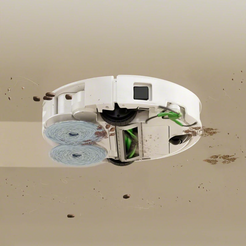 iRobot Roomba Plus 415 Combo robotstøvsuger med AutoWash™-dock – sort eller hvid