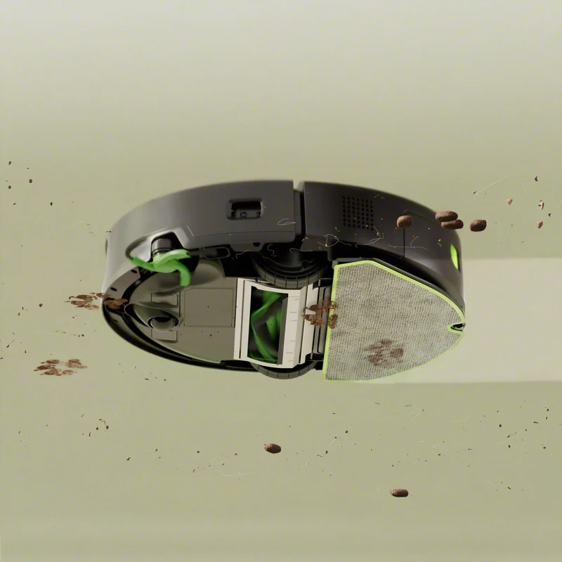 iRobot Roomba 115 Combo robotstøvsuger med vask – sort eller hvid