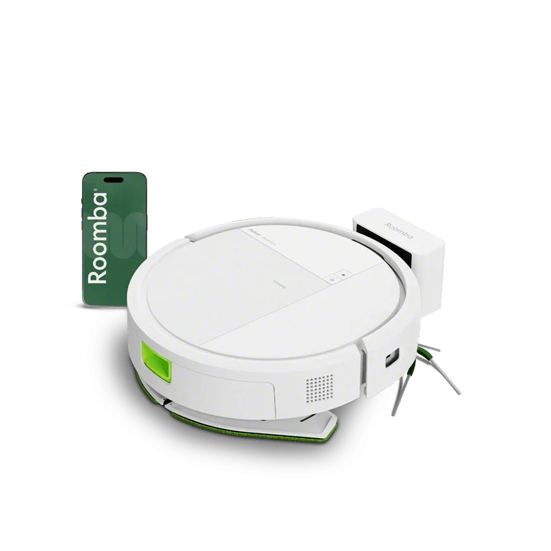 iRobot Roomba 115 Combo robotstøvsuger med vask – sort eller hvid