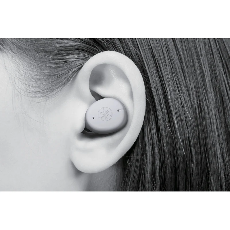 Yamaha TW-E3C True Wireless Earbuds Gray