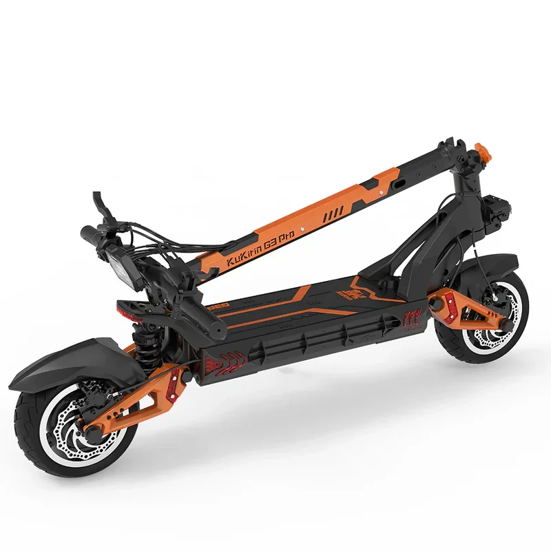 2025 KuKirin G3 Pro Elscooter | Räckvid 80km - Maxhastighet 65km/h 1200W*2 Dual Motor