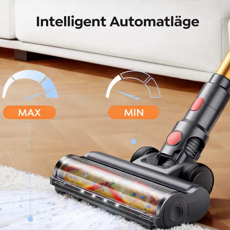 Maxlager VC90 Sladdlös Dammsugare - 600W 65 kPa - Skaftdammsugare