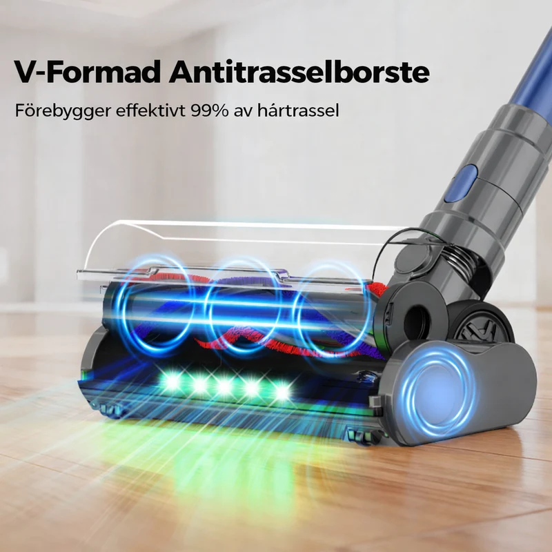 Maxlager V25 - 650W – 60 kPa Avancerad Sladdlös Dammsugare - Skaftdammsugare