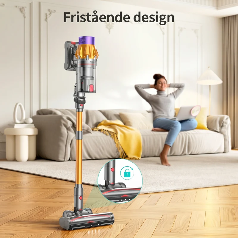 Maxlager Ultra X7 - 550W – 50 kPa Avancerad Sladdlös Dammsugare 2026 - Skaftdammsugare