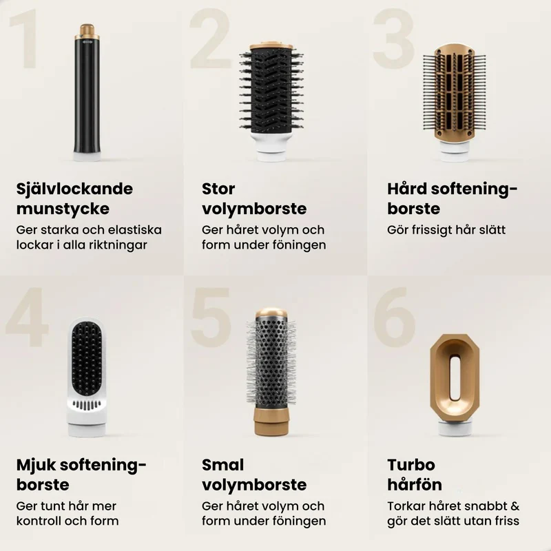 Luvièn 6-i-1 Ultra Multistyler