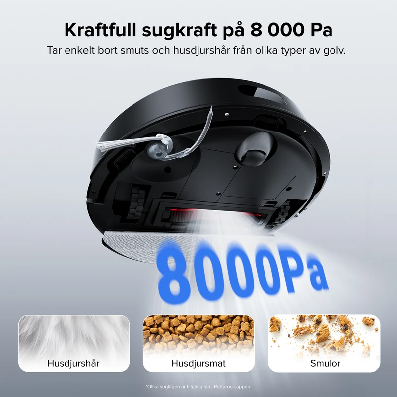 Roborock Q7 L5 robotdammsugare - Uppgraderad version av Q5 Pro