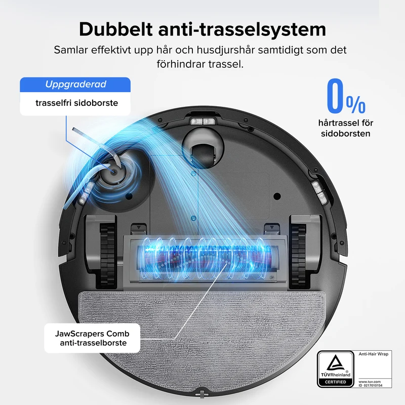 Roborock Q7 L5 robotdammsugare - Uppgraderad version av Q5 Pro