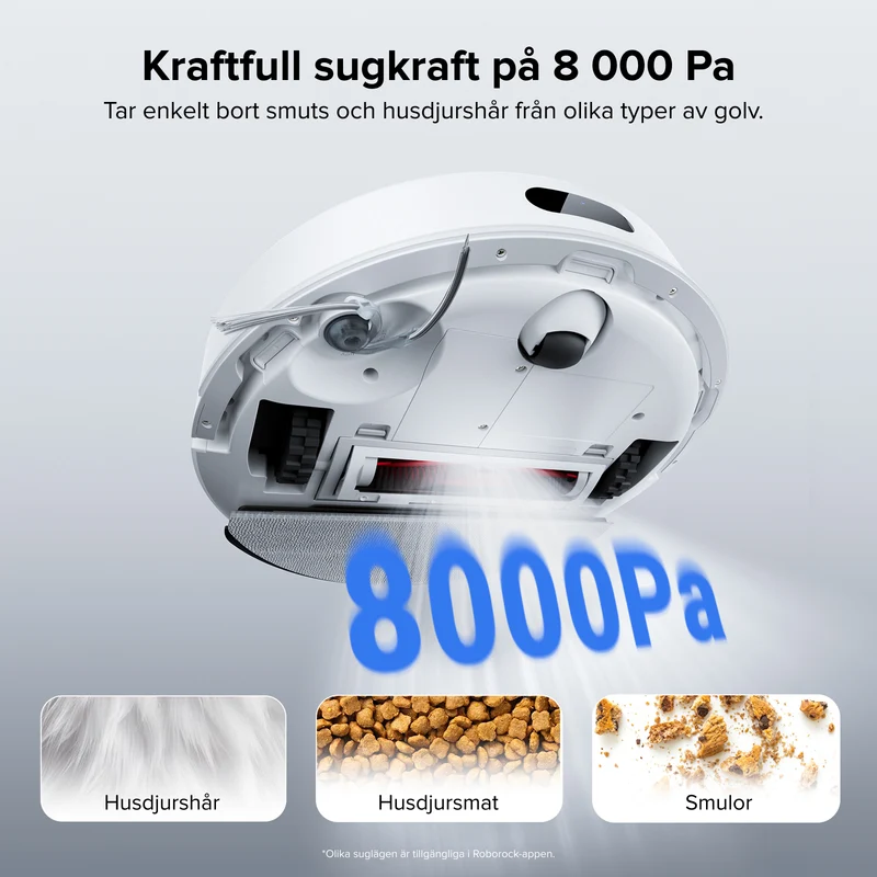 Roborock Q7 L5 robotdammsugare - Uppgraderad version av Q5 Pro