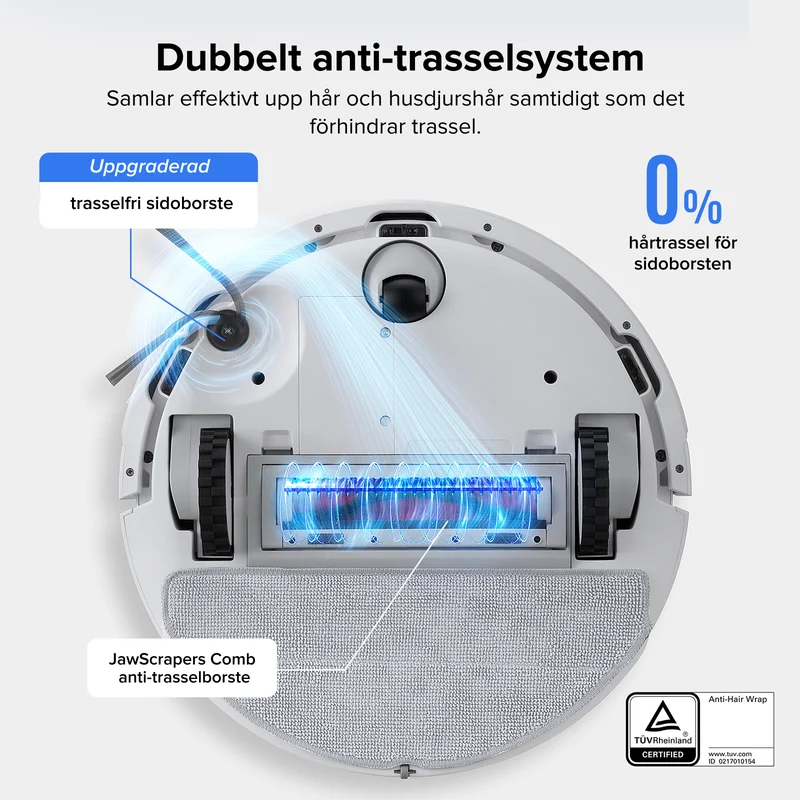 Roborock Q7 L5 robotdammsugare - Uppgraderad version av Q5 Pro