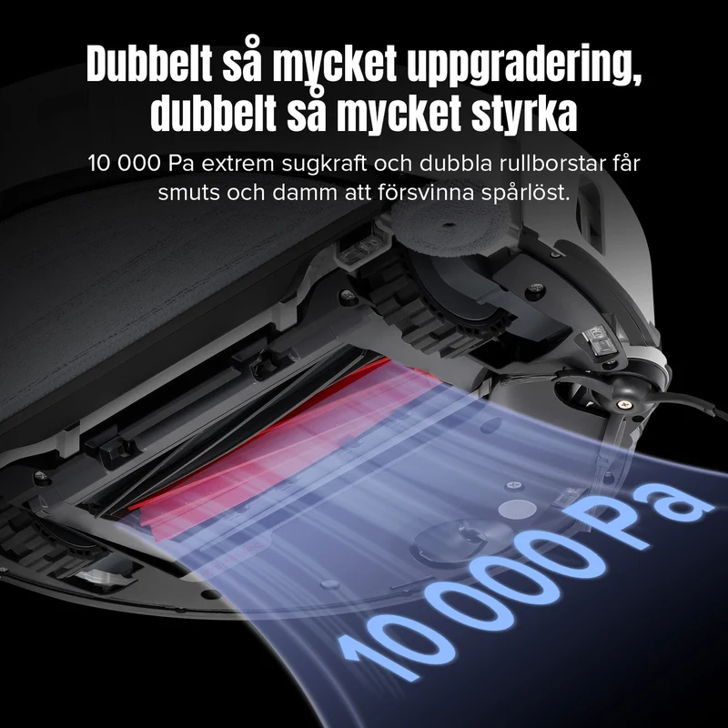 "Refurbished – 90% som ny" Roborock S8 MaxV Ultra robotdammsugare med 8-i-1 RockDock® Ultra