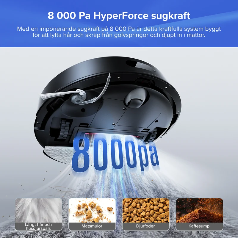 Roborock Q7 L5+ robotdammsugare med automatisk tömningsstation