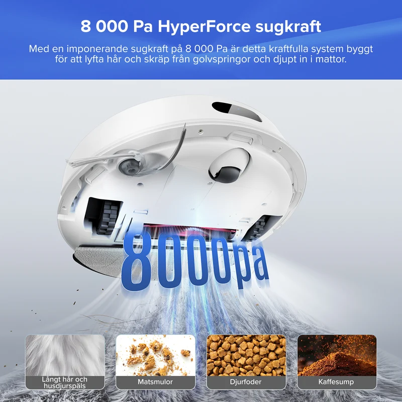 Roborock Q7 L5+ robotdammsugare med automatisk tömningsstation